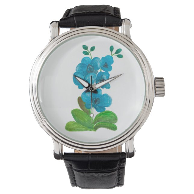 Blue orchid  watch (Front)