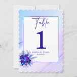 Blue Orchid  Wedding Table Number template<br><div class="desc">Blue Orchid  Wedding  Wedding Table Number Sign Template,  Turquoise and Purple Wedding,  Turquoise and Purple Flowers Wedding,  Purple Turquoise Blue,  Blue Orchid  Wedding,  Purple Turquoise,  Printable Wedding Table Number Card Template,  Editable Instant Download
Personalized Table Number  template,  Garden flower  wedding,  Botanical ,  PRINTED Rustic Table Number</div>