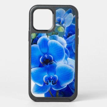 Blue Orchids Otterbox Symmetry Iphone 12 Case by FantasyCases at Zazzle