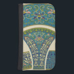 Blue Oriental Designs with Smiling Faces Wallet Phone Case For Samsung Galaxy S4<br><div class="desc">Magnificent blue oriental designs and floral print make up this amazing piece. Smiling faces peer out at you from with the designs. Purchase a copy today!</div>