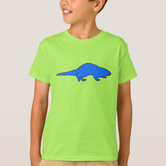 Blue Otter apparel T-Shirt (Front)