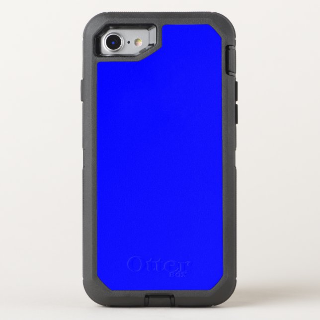 Blue OtterBox Defender iPhone 8/7 Case (Back)