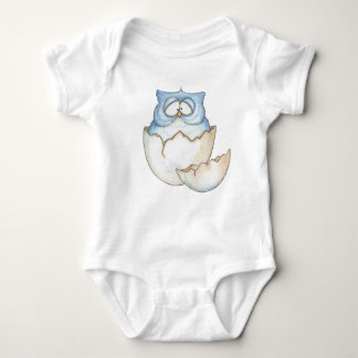 Blue Owl Baby Bodysuit