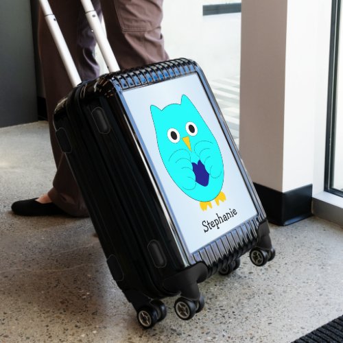 Blue Owl Design Personalised Luggage