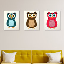 Blue Owl Illustration