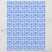 Blue Owl Pattern (Front)
