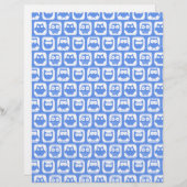 Blue Owl Pattern (Front/Back)