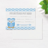 Blue Owl Predictions Card (Desk)