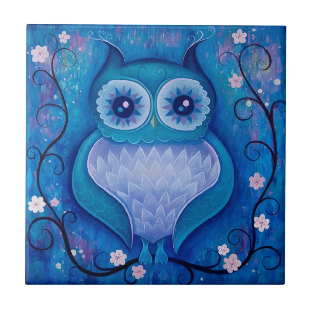 blue owl tile (Front)