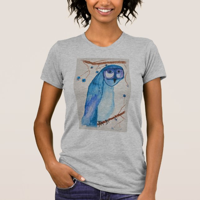 Blue Owlishness T-Shirt (Front)