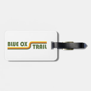 Blue Ox Trail Luggage Tag