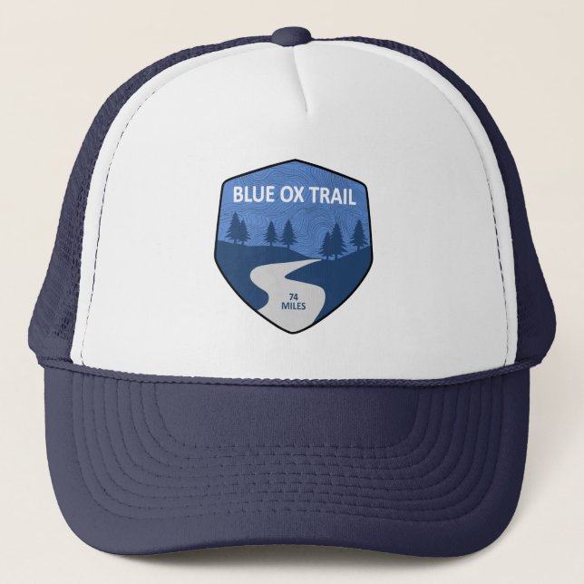 Blue Ox Trail Trucker Hat (Front)