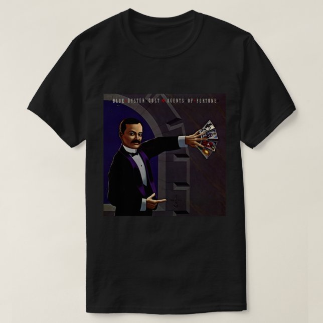 Blue Öyster Cult Agents Of Fortune Classic T-Shirt (Design Front)
