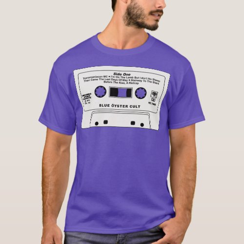 Blue Oyster Cult audio cassette recreation T_Shirt
