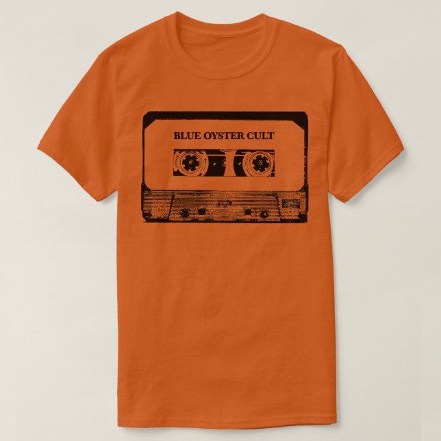 Blue Oyster Cult Cassette Tape T-Shirt (Design Front)