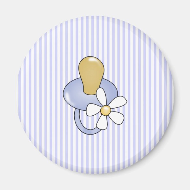 Blue Pacifier Magnet (Front)