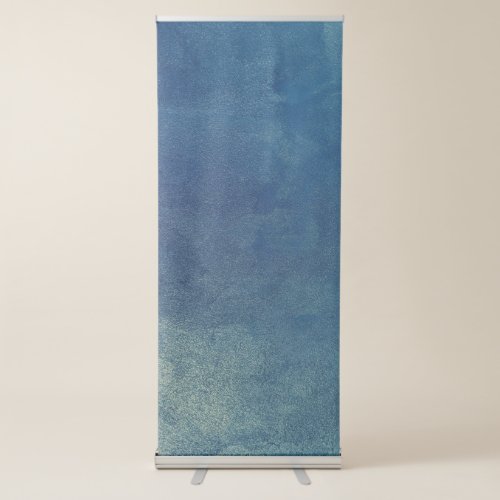 Blue Paint Wall Texture Best Vertical  Retractable Banner