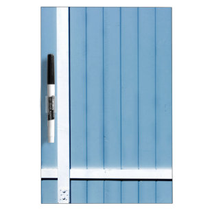 Blue Painted Fence - Customizable Cool Fun Unique Dry-Erase Board