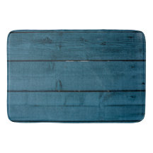 Blue painted wood planks