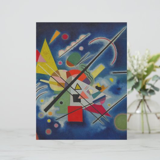 Blue Painting by Kandinsky (Standing Front)