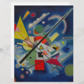Blue Painting by Kandinsky (Front/Back)