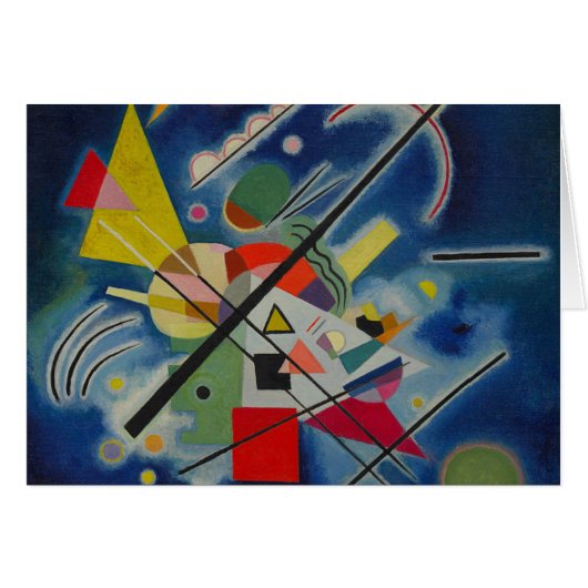 Blue Painting by Kandinsky Cards (Front Horizontal)
