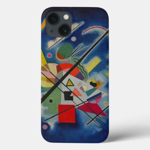 Blue Painting by Kandinsky iPhone 13 Case