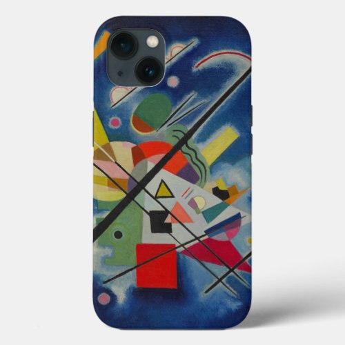 Blue Painting by Kandinsky iPhone 13 Case