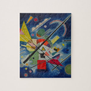 Blue Painting by Kandinsky Jigsaw Puzzle