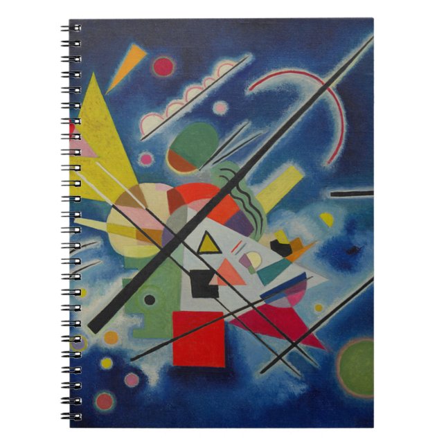 Blue Painting by Kandinsky Notebook (Front)