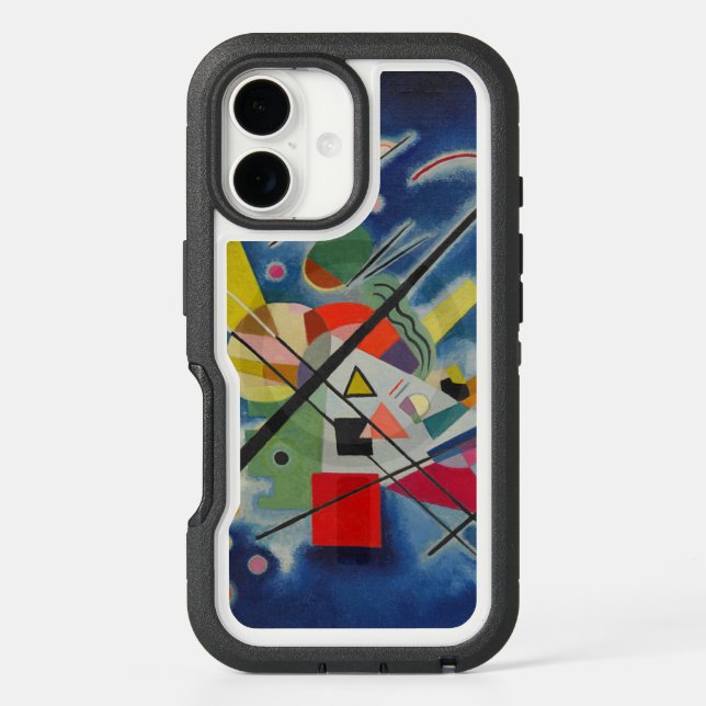 Blue Painting by Kandinsky Otterbox iPhone Case (Back)