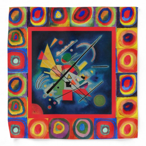 Blue Painting by Wassily Kandinsky Bandana