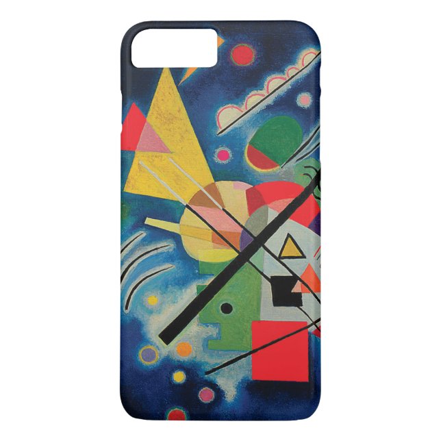 Blue Painting by Wassily Kandinsky Case-Mate iPhone Case (Back)