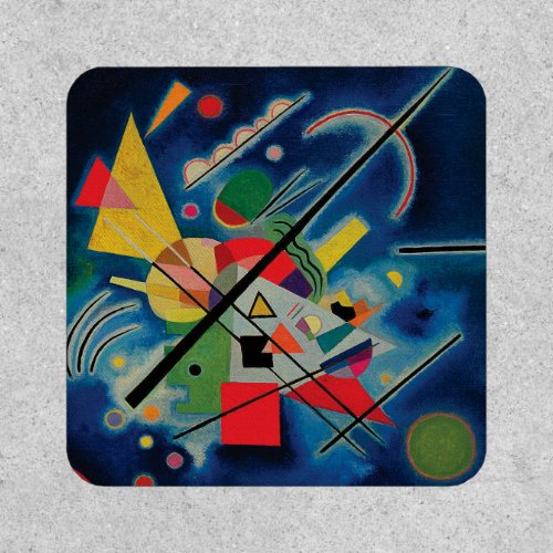 Blue Painting by Wassily Kandinsky Patch