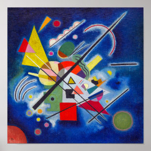 Blue Painting Wassily Kandinsky Poster