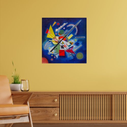 Blue Painting  Wassily Kandinsky  Poster