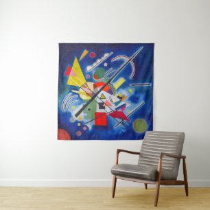 Blue Painting Wassily Kandinsky Tapestry