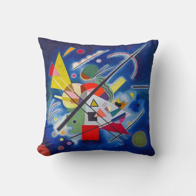 Blue Painting | Wassily Kandinsky | Throw Pillow (Front)