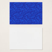 Blue Paisley (Front & Back)