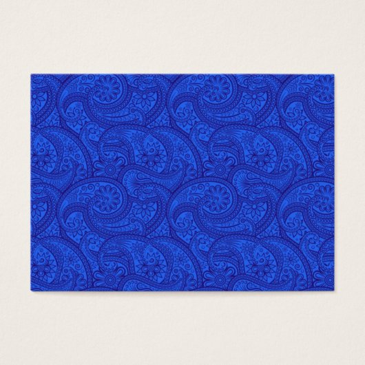 Blue Paisley (Front)