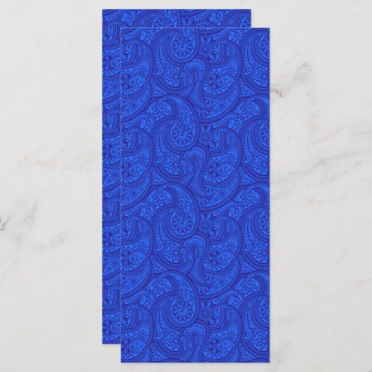 Blue Paisley (Front/Back)