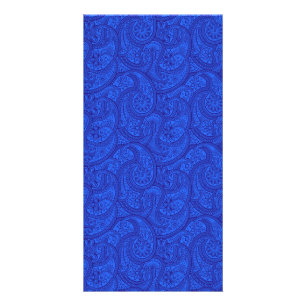 Blue Paisley Card