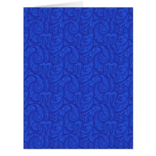 Blue Paisley Cards (Front)