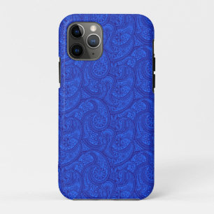Blue Paisley iPhone 11 Pro Case