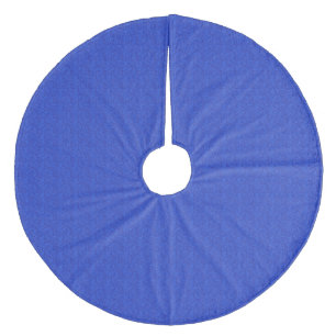 Blue Paisley Fleece Tree Skirt