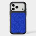 Blue Paisley iPhone 17 Pro Max Case<br><div class="desc">Blue Paisley pattern</div>