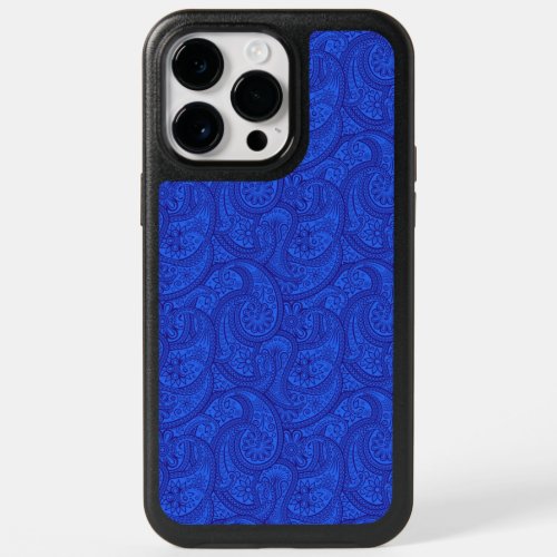 Blue Paisley OtterBox iPhone 14 Pro Max Case