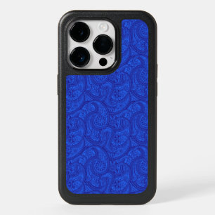 Blue Paisley OtterBox iPhone 14 Pro Case