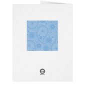 Blue paisley pattern (Back)