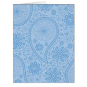 Blue paisley pattern (Front)